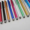 Pen capacitiva Pen malla metal Microfibra Consejo táctil Pen Pen Pen para teléfono inteligente para Tablet PC para iPhone