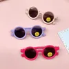 Silicone Childrens Fashion zonnebril gepolariseerde baby concave vorm po oogbescherming trend 240419