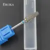 Bits Eruika 10 Escolha de estilo tungstênio carboneto de unha Bit Bit Machine Cutter unha Manicure para Manicure Nail Art Acessórios