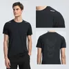 Erkek Tişörtleri Hızlı kurutma Erkekler Fitness için T-Shirt Çalışan Tişört ve En İyi Tier Gym Training Gömleği Nefes Alabilir Jogging Casual Sportsswear J240426