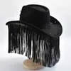 Wide Bim Hut Hut Bucket Hats New handgefertigte Cowboyhut für Männer Frauen Punk Style Weithemmel