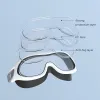 Acessórios Coozz Novos óculos de natação profissionais adultos de alta qualidade de alta qualidade de estrutura antifog de silicone lentes eletroplatadas por atacado