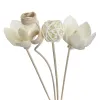 Accessoires Nieuw 6 -stks/8 stks/9 stcs kunstmatige bloem rattan riet geur diffuser diffuser navill stick diy bloemen