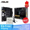 Приводит в движение новый B550M Asus Tuf Gaming B550M Plus WiFi II Microatx B550M Материнская плата DDR4 4600 МГц 128G AM4. Поддерживает AMD Ryzen 5 5600 R5