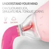 SANICA Female Sex Toy Tongue Licking Clit Oral Vibrator Breast Nipple Sucking Massage