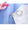 Anillos de clúster anillo de compromiso personalizado para mujeres 5a CZ CRISTAL INLAY ANILLOS Fing Party Accessories