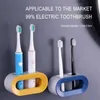 Supports de brosse à dents 3 morceaux de support de brosse à dents électriques à double trou à double trou de brosse à dents Organisateur de brosse à dents accessoires de salle de bain 240426