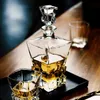 Bu0Z Bar Tools Whisky Glass Stopper 29 Ounce Bourbon for Wine Vodka 124 Brandy Iceberg Container Bottle Dispenser med lock 240426