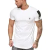 Camisetas para hombres Fashion Fashion Mens de gran tamaño Hip-Hop Sports Sports Golf Camiseta de manga corta J240426