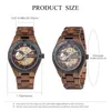 Top Luxury Mens Watches Bobo Bird Mécanique Montre à bracelet en bois Relogo Masculino Prothers Custom Pathers Day Box 240415