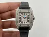 Cadran fonctionnant des montres automatiques Carter pour tirer sur la machine de montres à femmes en diamant arrière W20126X8