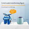 Super Wings S5 5 Échelle Transformer Toy Leo Airplane en Robot Plane Transformation Action Figures Toys for Birthday Cades Boys 240415