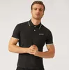 Mens Designer Polos Brand small horse Crocodile Embroidery clothing men fabric letter polo t-shirt collar casual t-shirt tee shirt tops