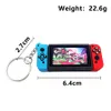 Mini PS5 Keychain Game Tears of the Kingdom Game Console Controller Model Soft PVC Caeyring For Men Women Key Chains Toys Gift