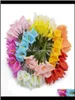 Couronnes décoratives Festive Supplies Home Garden Drop Livraison 840 PCSLOT ARTIFICIAL MINI FLOWERS TEAU
