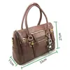 Stumi a tracolla da donna con la cintura vintage orso grande borsa femmina messenger in pelle casual ladies