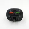 Q7 Bluetooth Car Kit FM Transmitter Bluetooth Hands無料MP3プレーヤーTRUE 3.1AデュアルUSB PDタイプC充電器