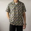 Men's Casual Shirts HW-0011 Big US Size Genuine Quality Vintage Looking Loose Fitting Hawaii Aloha Cotton Printing Shirt 240424