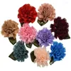 Декоративные цветы 5 шт. Сатиновые гвоздики цветочные аппликации для шить