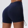 Summer Women Yoga Shorts Wysoka talia trening fitness Lift Butt Ladies Gym Running Pants Sportswear 240425