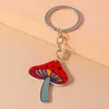 Keychains Lonyards mignons porte-champes de champign