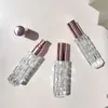 Nieuwe 10 ml rosé goudglas draagbare hervulbare parfumfles cosmetische container lege spray verstuiver reizen klein monster subbottle voor roos