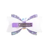 Unicorn Glitter Hair Bows Clip For Kids Girls Cute Handmade Bowknote Hair Pin Barrettes Headwear Hair Accessories