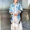 목도리 130cm Four Seasons Fashion Madam Twill Plain Color wave Ripple 큰 사각형 스카프 관광 장식 Shawl Silk Scarf D240426