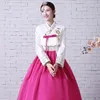 Scena noszona żeńska tradycyjna koreańska sukienka Hanbok Folk Dance Costume Korea