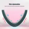 VSHAPE FACE MASSAGER EMS Microcurrent Ansiktslyftmaskin vibration tunn korrigerare fjärrkontroll haka lyft upp bältet 240425