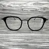 Sonnenbrillen Frames Vintage Männer Frauen Brillen reines Titanrahmen Brillen runde Brillen klares Objektiv optische männliche Myopie Brillen Oculos