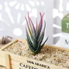 Fiori decorativi piante artificiali foglie mini aloe succulenti simulazione finta pianta fatti fatti fatti salo