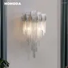 Vägglampor lyx ledde modern aluminium tofs kedja sconce sovrum vardagsrum korridor kök ö badrum ljus glans