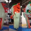 6MH (20 قدمًا) مع مهرجان Halloween Plower Devil Archway Archway Clown Decoration قوس نفق قابل للنفخ للإعلان