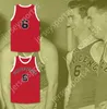 Anpassad Nay Namn Mens Youth/Kids Hank Beenders 6 Providence Steamrollers Red Basketball Jersey 1 Top Stitched S-6XL