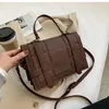 Bag Vintage Quilted Women Shoulder Bags Designer Handbags Luxury Pu Leather Crossbody Messenger Lady Small Flap Chic Purse 2024