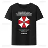 Men's T-Shirts Casual Classic The New Film U-Umbrella Company for Men Corporation Printed T-shirt Top Arrival Short Slve O-neck T240425