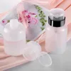 Lagringsflaskor 250 ml nagellackborttagningsflaska UV Gel Press Art Clean Acetone Tom Pump Dispense Liquid Container
