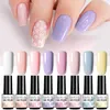 Nagellack lilycute 7 ml nagelgel polsk semi permanent gel lack bas topprock uv led gel lack blöt av nagelkonst gel nagellack y240425