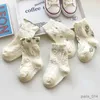 Chaussettes pour enfants coréens Spring été chaussettes minces de bébé respirant en coton mou