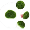 Fleurs décoratives 4 PCS Plant de décoration de mousse artificielle pour plantes en pot