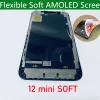 Écrans Affichage Soft AMOLED pour iPhone X XS 11pro 12pro 13pro 14pro Max 12mini 13 13Mini Digitiseur d'écran LCD Assemblage de remplacement tactile