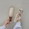 Lässige Schuhe 2024 Herbst Frauen weiche pu flache weibliche adrpty retro Slip-On-Ladungsstätte sanfte schwarze weiße Khaki Größe 35-39