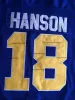 Hanson Brothers Charlestown Hockey Jersey 16 Jack 17 Steve 18 Jeff Slapshot 영화 저지 스티치 남성 청소년 여성 저지