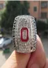 Ohio State 2014 Cjones National Championship Ring With Wooden Display Box Souvenir Men Fan Gift Whole Drop 7100522