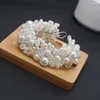 Hair Clips Princess Bridal Tiara Headwear Non-Slip Hairband Fashion Crystal Headdress Diamond Flower Accessories Party