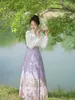 Retro hanfu spódnica konna