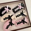 Braçadeiras yhj estilo balé garra garra japonesa coreana gravata tirha arco clipe doce menina acetato pega acessórios de cabelo para mulheres y240425