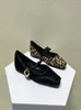 Moda damska płaskie buty okrągłe palce lampartowe swobodne buty kobietę oddychającą na zewnątrz miękkie buty Mary Jane 240419