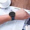 Watch Bands 20mm 22mm strap suitable for Samsung Galaxy Watch 6/5/4/6 Classic/5 Pro/4/Active 2 silicone bracelet Watch GT 4-2-2e-3 Pro band 240424